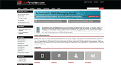 Desktop Screenshot of gsmfavorites.com